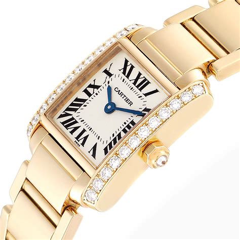 best cartier watch for ladies gold|classic cartier watch ladies.